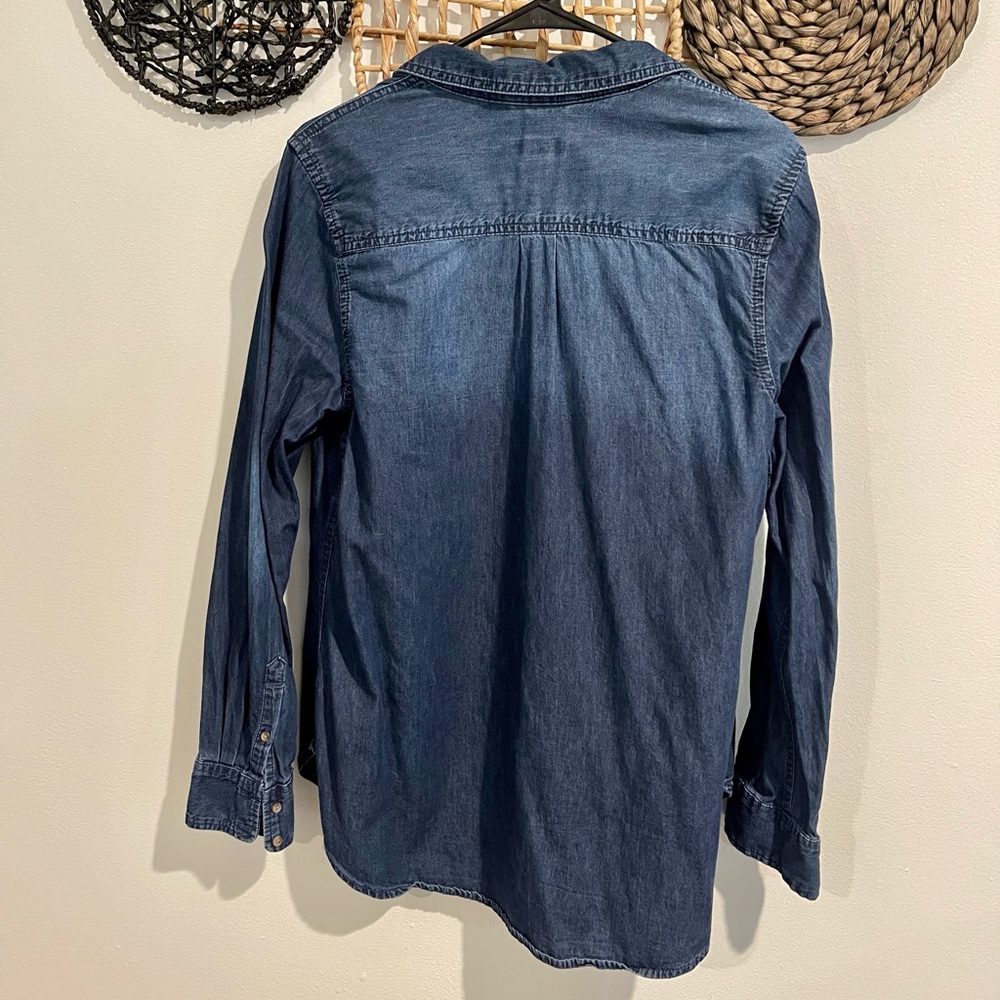 Denim Button Down - Picture 3 of 3